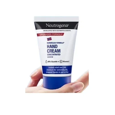 Neutrogena Norwegian Formula, Hand Cream Concentrated Scented Upgraded Formula (Formuła Norweska, Skoncentrowany krem do rąk (nowa wersja))