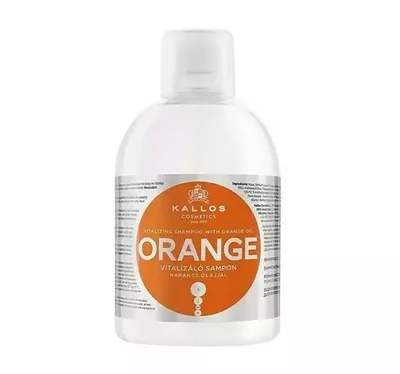 Kallos KJMN Orange, Szampon do włosów z olejem pomarańczowym