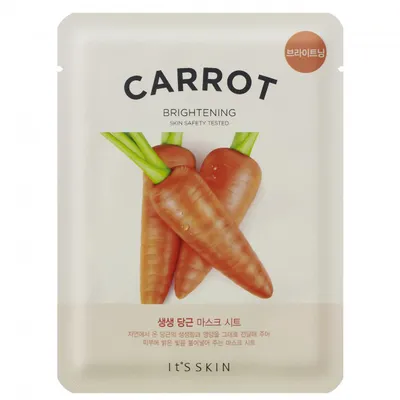 It's Skin The Fresh Mask Sheet, Carrot (Wybielająca maseczka do twarzy)