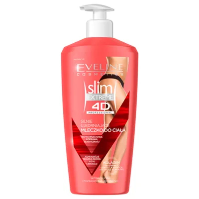Eveline Cosmetics Slim Extreme 4D, Silnie ujędrniające mleczko do ciała
