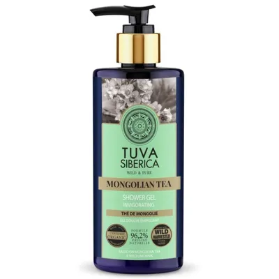 Natura Siberica Tuva Siberica, Mongolian Tea Invigorating Shower Gel (Pobudzający bio żel pod prysznic)