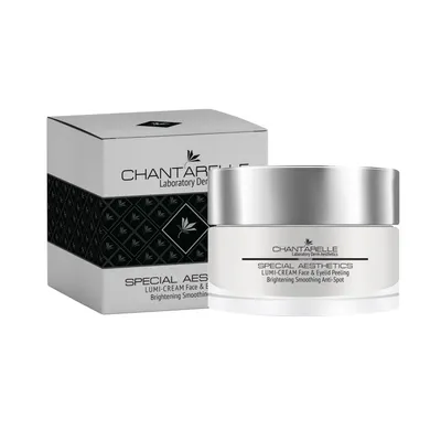 Chantarelle Special Aesthetics, Lumi-Cream Face & Eyelid Peeling (Peeling enzymatyczny lumi0krem  do skóry twarzy, pod oczami i powiek)