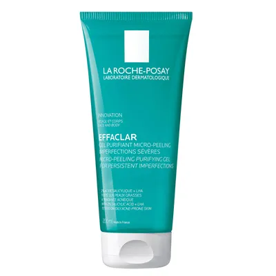 La Roche-Posay Effaclar, Micro-Peeling Purifying Gel Wash (Mikro-peelingujący żel do mycia twarzy)