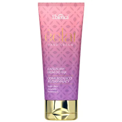L'biotica Eclat Hand Cream, Luksusowy krem do rąk odmładzająco-rozjaśniający