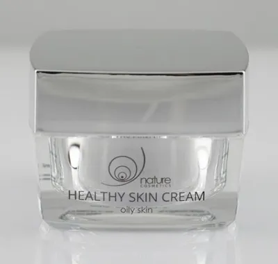 Nature Cosmetics Healthy Skin Cream Oily skin (Krem do skóry tłustej i mieszanej z naturalnym śluzem ślimaka)