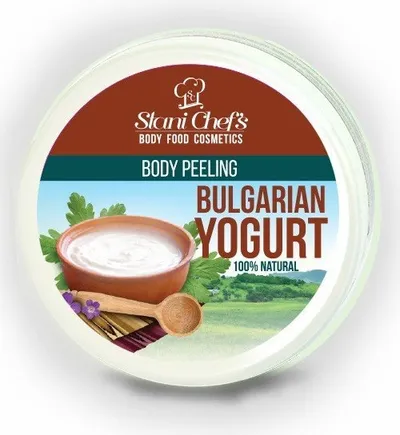 Hristina Stani Chef's, Body Peeling Bulgarian Yogurt 100% Natural (Peeling do ciała `Bułgarski jogurt`)