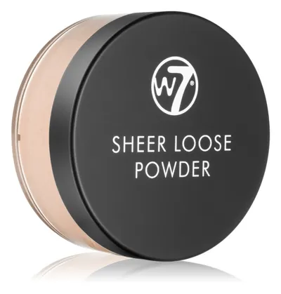 W7 Sheer Loose Powder (matujący puder sypki)