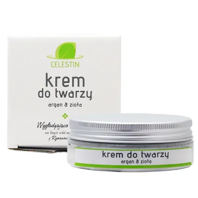 Celestin Wygładzająco – odżywczy krem do twarzy `Argan & zioła`