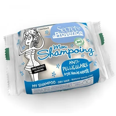Secrets de Provence Mom Shampoing Anti-pelliculaire (Organiczny szampon przeciwłupieżowy w kostce)