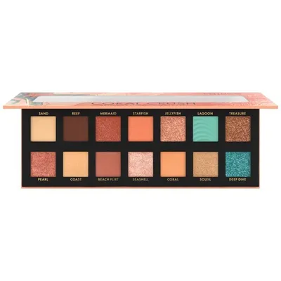 Catrice Coral Crush, Slim Eyeshadow Palette (Paleta cieni do powiek)