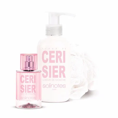Solinotes Cerisier Crème de Douche (Perfumowany żel pod prysznic `Kwiat Wiśni`)