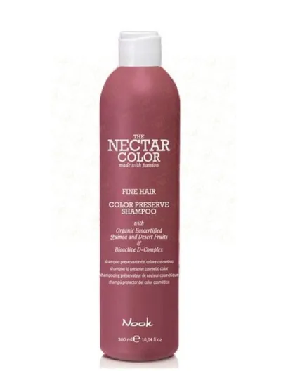 Nook The Nectar Fine Hair Color Preserve Shampoo (Szampon utrwalający kolor do włosów cienkich i normalnych)