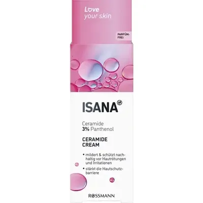 Isana Love Your Skin,  Ceramide Cream (Krem z ceramidami)