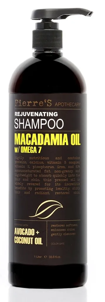 Pierre's Apothecary Macadamia Oil with Omega 7 Rejuvenating Shampoo (Szampon odmładzający)