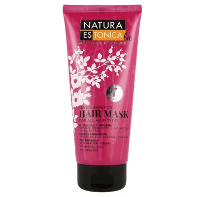 Natura Estonica Bio Seven Benefits, Hair Mask for Weak and Damaged Hair (Maska do włosów  dla włosów osłabionych i zniszczonych `7 korzyści`)
