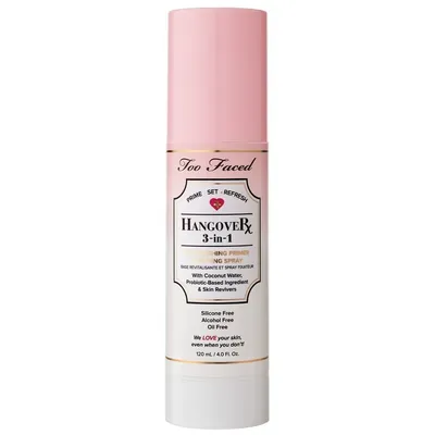 Too Faced Hangover, Rx 3-in-1 Spray (Spray 3 w 1 wzbogacony o wodę kokosową)