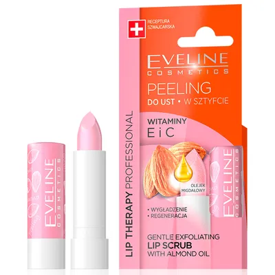Eveline Cosmetics Lip Therapy Professional, Peeling do ust w sztyfcie