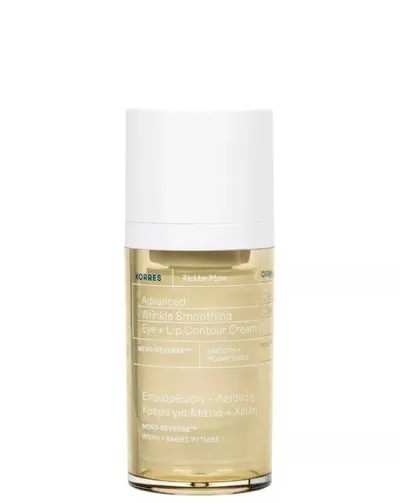 Korres White Pine Advanced Wrinkle Smoothing Eye+ Lip Contour Cream (Ujędrniający krem pod oczy)