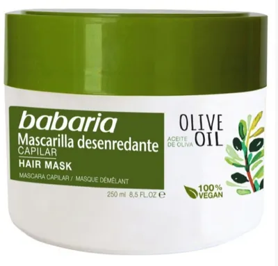 Babaria Natural Cosmetics Olive Oil, Detangling Hair Mask (Maska do włosów)
