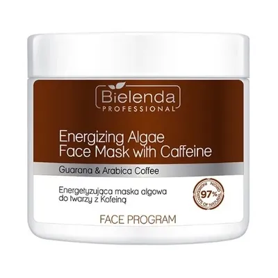 Bielenda Professional Face Program, Energizing Algae Face Mask with Caffeine (Energetyzująca maska algowa do twarzy z kofeiną)