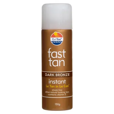 Le Tan Fast Tan, Le Tan in Le Can 'Dark Bronze' (Samoopalacz 'Ciemny brąz')