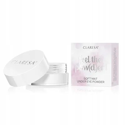 Claresa Feel the Pow(d)er! Soft Mat Under Eye Powder (Puder pod oczy o matowym wykończeniu)