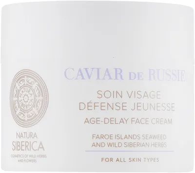 Natura Siberica Caviar De Russie, Soin Visage Défense Jeunesse [Age-Delay Face Cream] (Krem do twarzy opóźniający procesy starzenia)