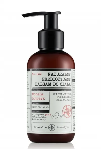 Bosqie Naturalny balsam do ciała `Morela i lubczyk`
