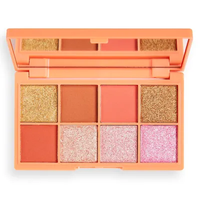 I Heart Revolution Peach Mini Chocolate Palette (Paleta 8 cieni do powiek)