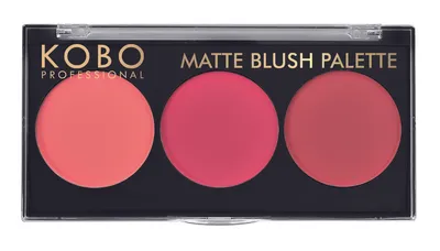 Kobo Professional Matte Blush Palette (Paleta matowych róży)