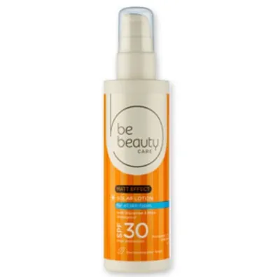 bebeauty Mleczko do opalania dla dorosłych SPF 30 `Matt Effect`