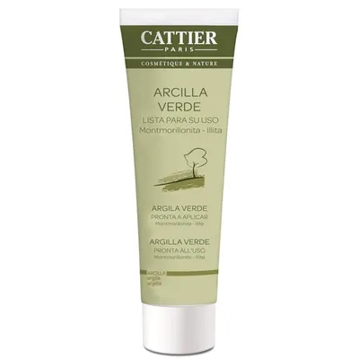 Cattier Masque Visage, Argile Verte Prete A L'Emploi ( (Maseczka z glinki zielonej)