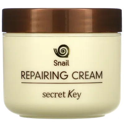 Secret Key Snail Repairing Cream (Krem do twarzy z mucyną ślimaka)