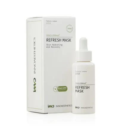 Innoaesthetics Inno-Derma, Refresh Mask (Maska-kompres o działaniu nawilżającym i regenerującym podrażnioną skórę)