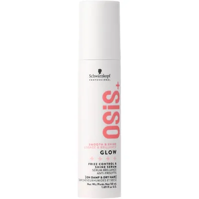 Schwarzkopf Professional OSIS+, Smooth & Shine, Glow, Frizz Control and Shine Serum (Serum nabłyszczające i rozświetlające włosy)