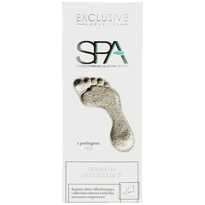 Exclusive Cosmetics SPA, Skarpetki złuszczające z peelingiem AHA