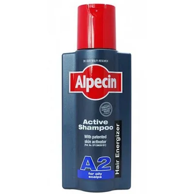 Alpecin Aktiv Shampoo A2 (Aktywny szampon do włosów przetłuszczajcych się)