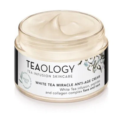 Teaology White Tea Miracle Anti-age Cream (Krem do twarzy na bazie esencji z białej herbaty SPF 15)