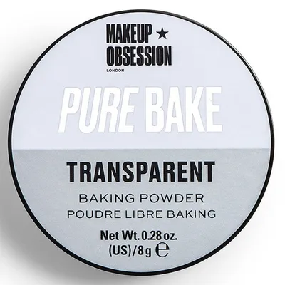 Makeup Obsession London Pure Bake, Transparent Baking Powder (Transparentny puder do bakingu twarzy)