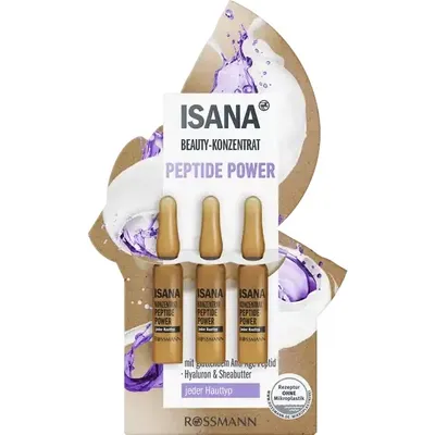 Isana Peptide Power Beauty-Konzentrat (Ampułki do twarzy)