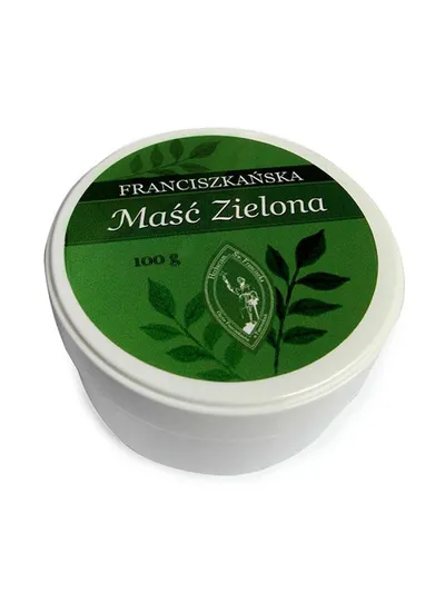Herbarium św. Franciszka Franciszkańska maść zielona