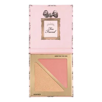 Too Faced Enchanted Beauty Foxy Neutrals Face Palette (Paleta z rozświetlaczem oraz różem do policzków)