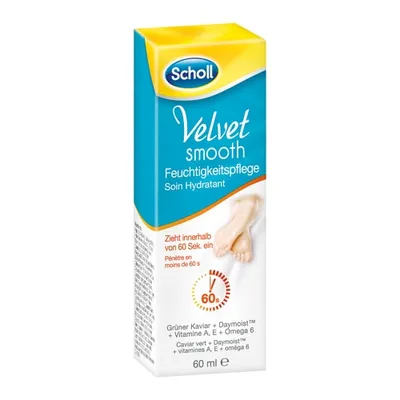 Scholl Velvet Smooth, Intensywnie nawilżający krem do stóp