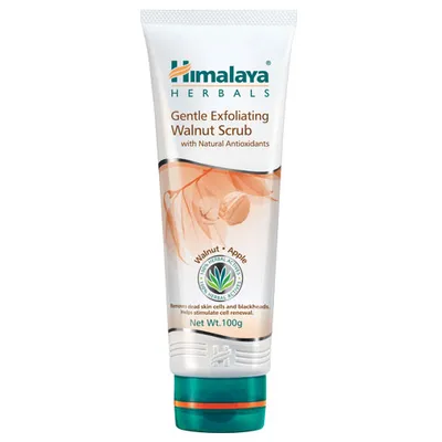 Himalaya Herbals Gentle Exfoliating Walnut Scrub (Scrub orzechowy delikatnie złuszczający do cery tłustej)