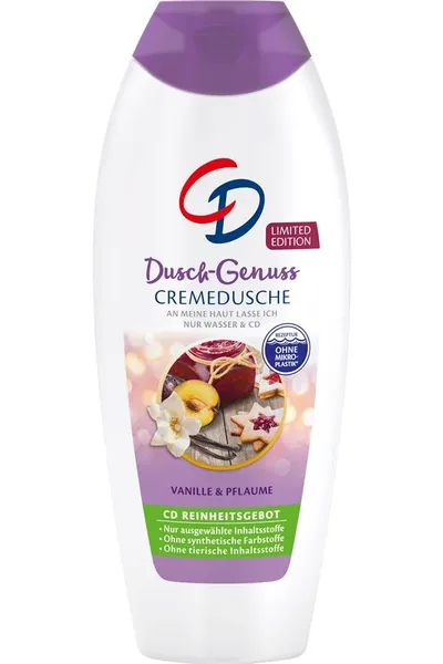 CD Dusch-Genuss Cremedusche (Krem pod prysznic `Wanilia i śliwka`)