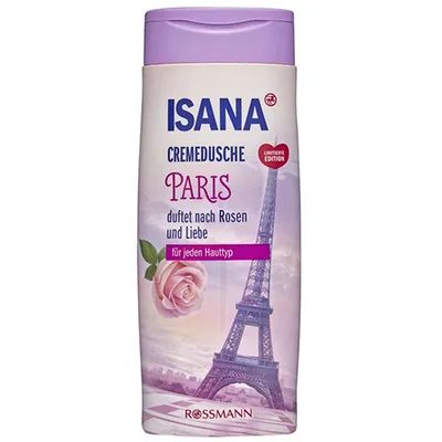 Isana Paris, Cremedusche (Kremowy żel pod prysznic o zapachu róży)