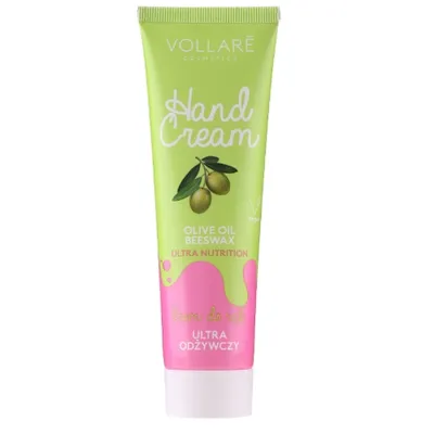 Vollare Cosmetics De Luxe, Hand Cream Ultra Nutrition (Ultra odżywczy krem do rąk)
