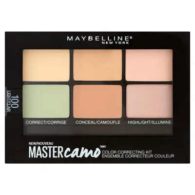 Maybelline New York Master Camo, Colour Correcting Kit (Multizadaniowa paletka 6 korektorów)