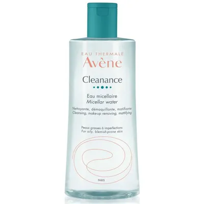 Eau Thermale Avène Cleanance, Eau Micellaire (Oczyszczający płyn micelarny do skóry tłustej ze skłonnością do trądziku)