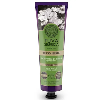 Natura Siberica Tuva siberica, Tuvan Herbs, Balm for Hands & Nails Rejuvenating (Ochronny odmładzający balsam do rąk i paznokci)
